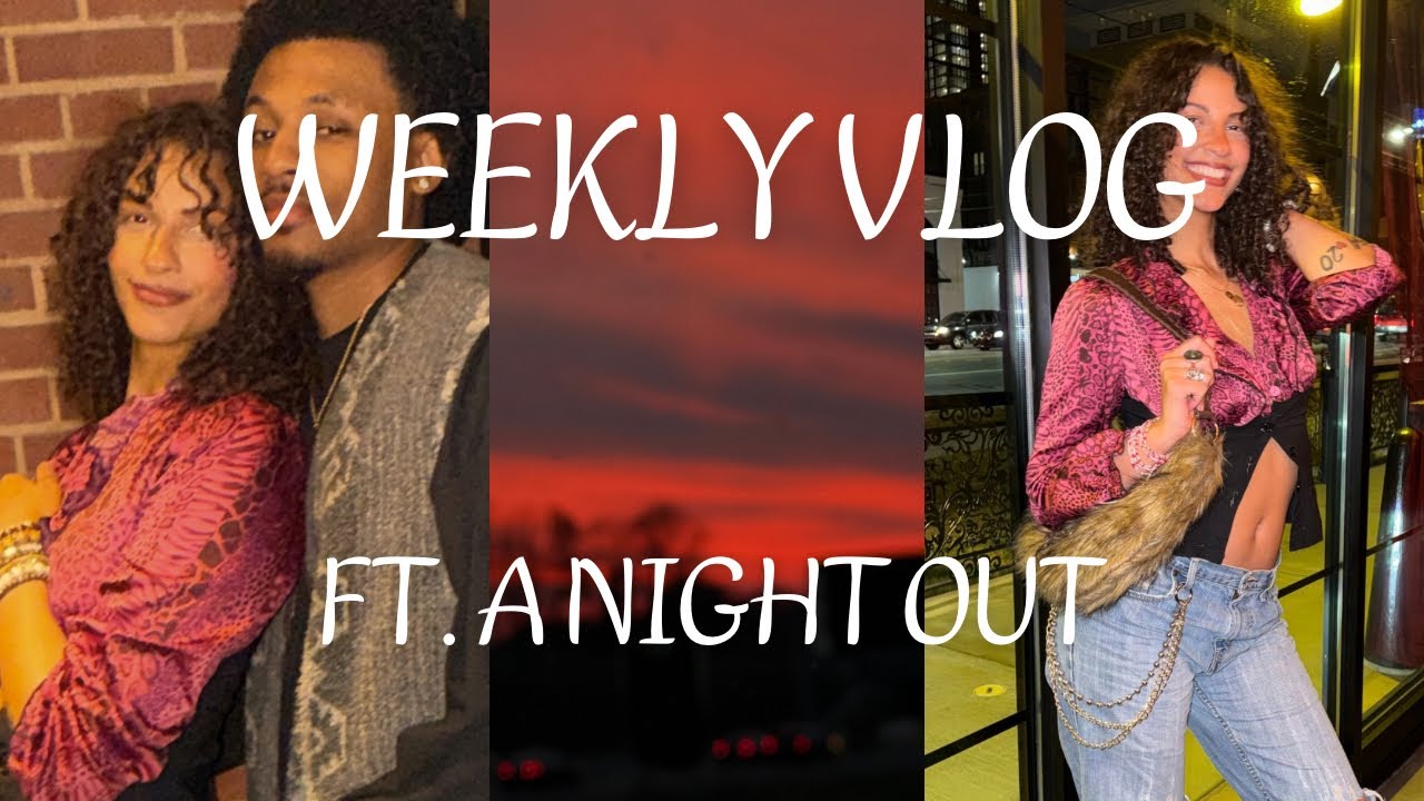 WEEKLY VLOG: WE FELL DOWN THE STAIRS, back to work, a night out in CLT 👀🤎