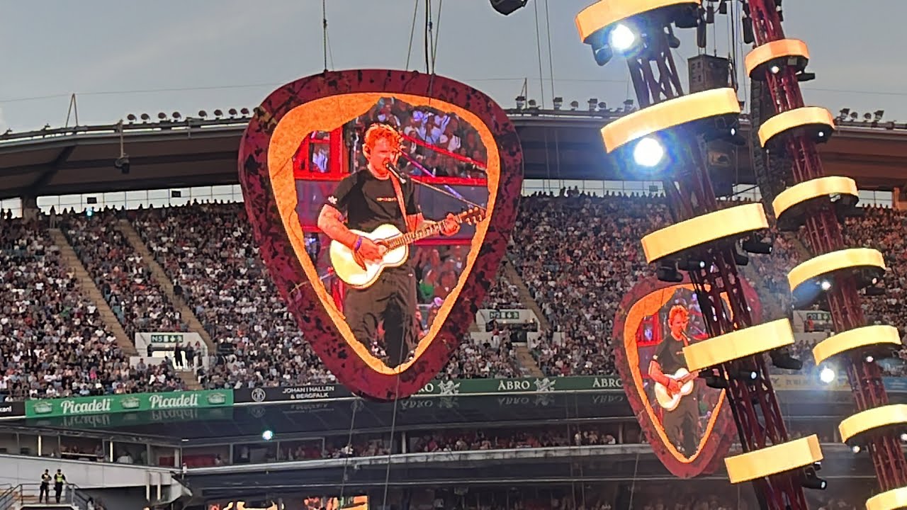 Ed Sheeran- Castle On The Hill- The Mathematics Tour- Gothenburg, Sweden, 10/8-2022