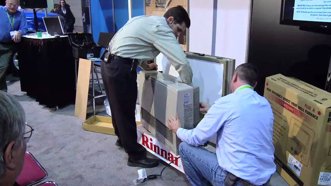 How to Install a Direct-Vent Propane Wall Furnace (Part 5/5)