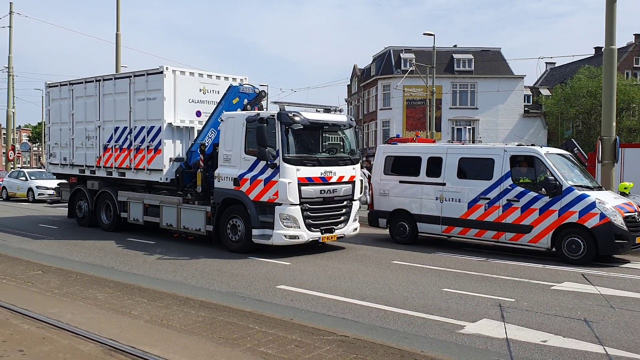 Grote brand studentencomplex Rijswijkseplein Den Haag