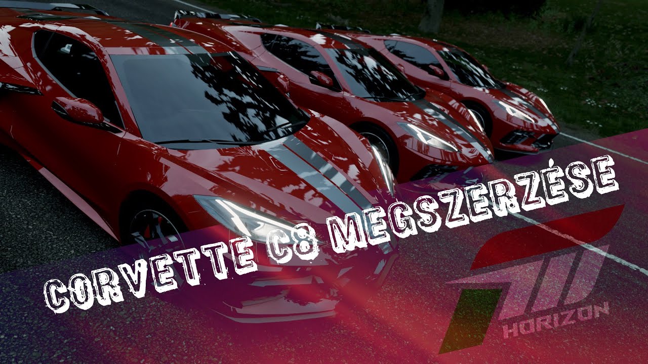 2020 CHEVROLET CORVETTE MEGSZERZ&Eacute;SE (TELJES LIVE)