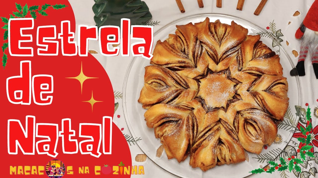 Pão de Canela Estrelado