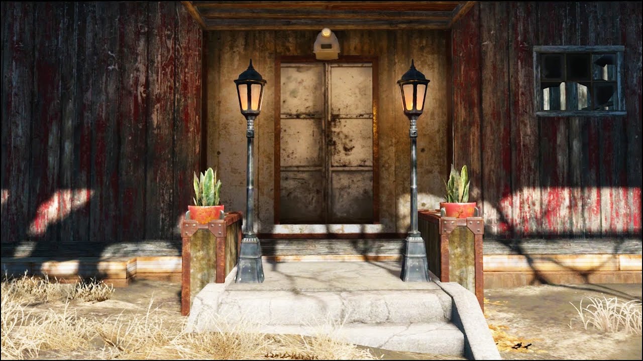 Двери с датчиками движения (при участии The Insane Shecklador) 🚪 Fallout 4 No Mods Shop Class