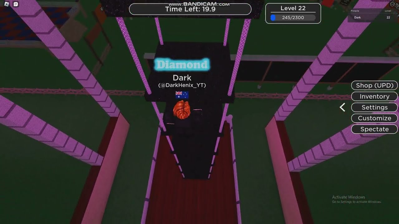 Roblox Ninja Warrior (Rewind) Total victory
