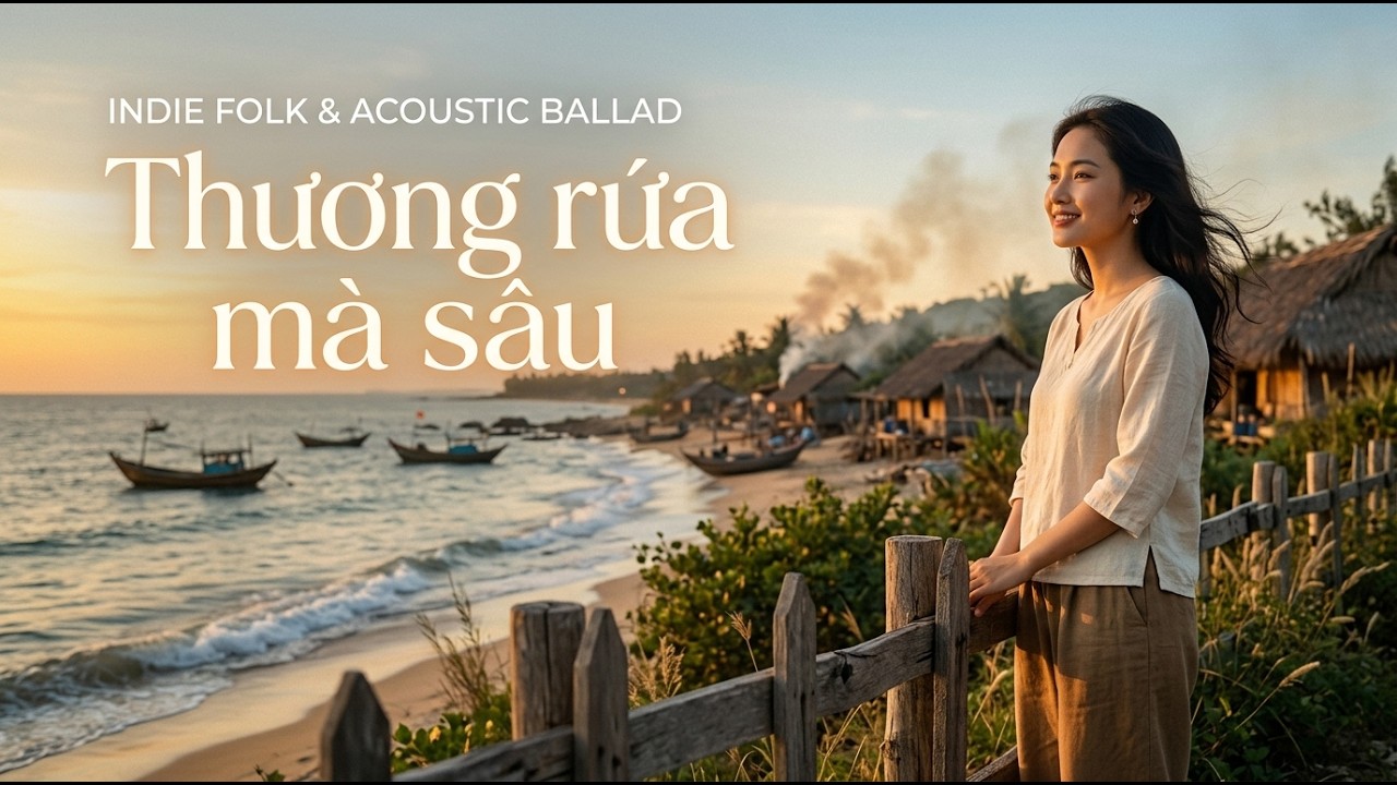 THƯƠNG RỨA MÀ SÂU - Indie Folk Mộc Mạc Về Tình Yêu Xóm Biển (Giọng Nữ Trong Trẻo) | GAXEP MUSIC
