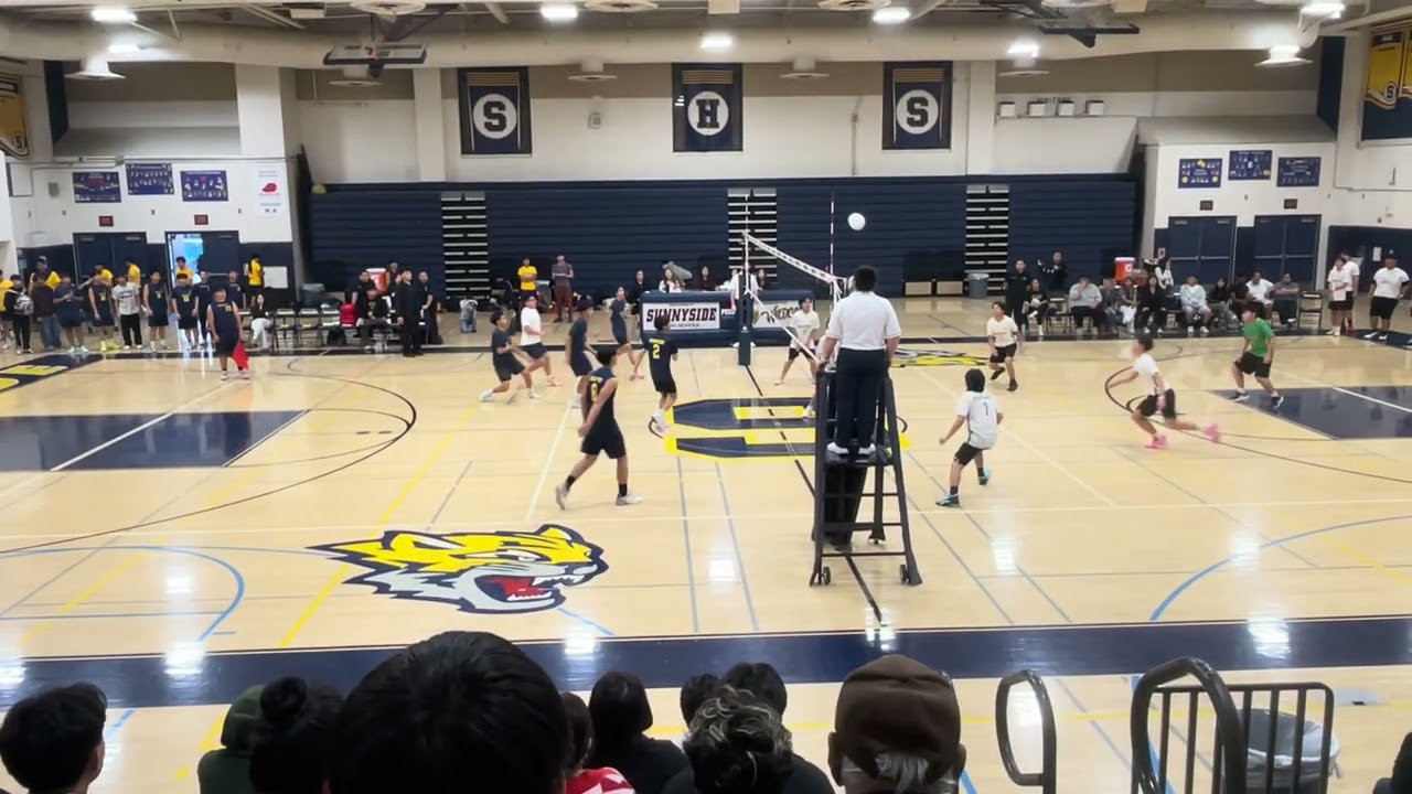 Sunnyside versus Roosevelt JV boys volleyball, Feb 13.26￼
