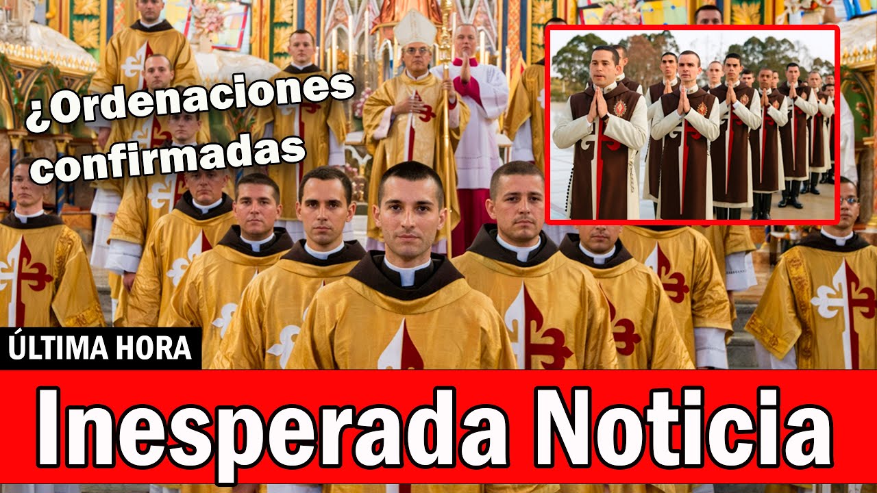 ÚLTIMA HORA: Se Abre la Puerta a Nuevas Ordenaciones en los Heraldos del Evangelio