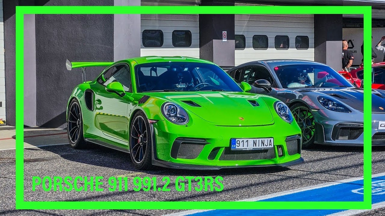 PORSCHE 911 991.2 GT3RS GOES HARD AT AUTODROM MOST | ON-BOARD 4K