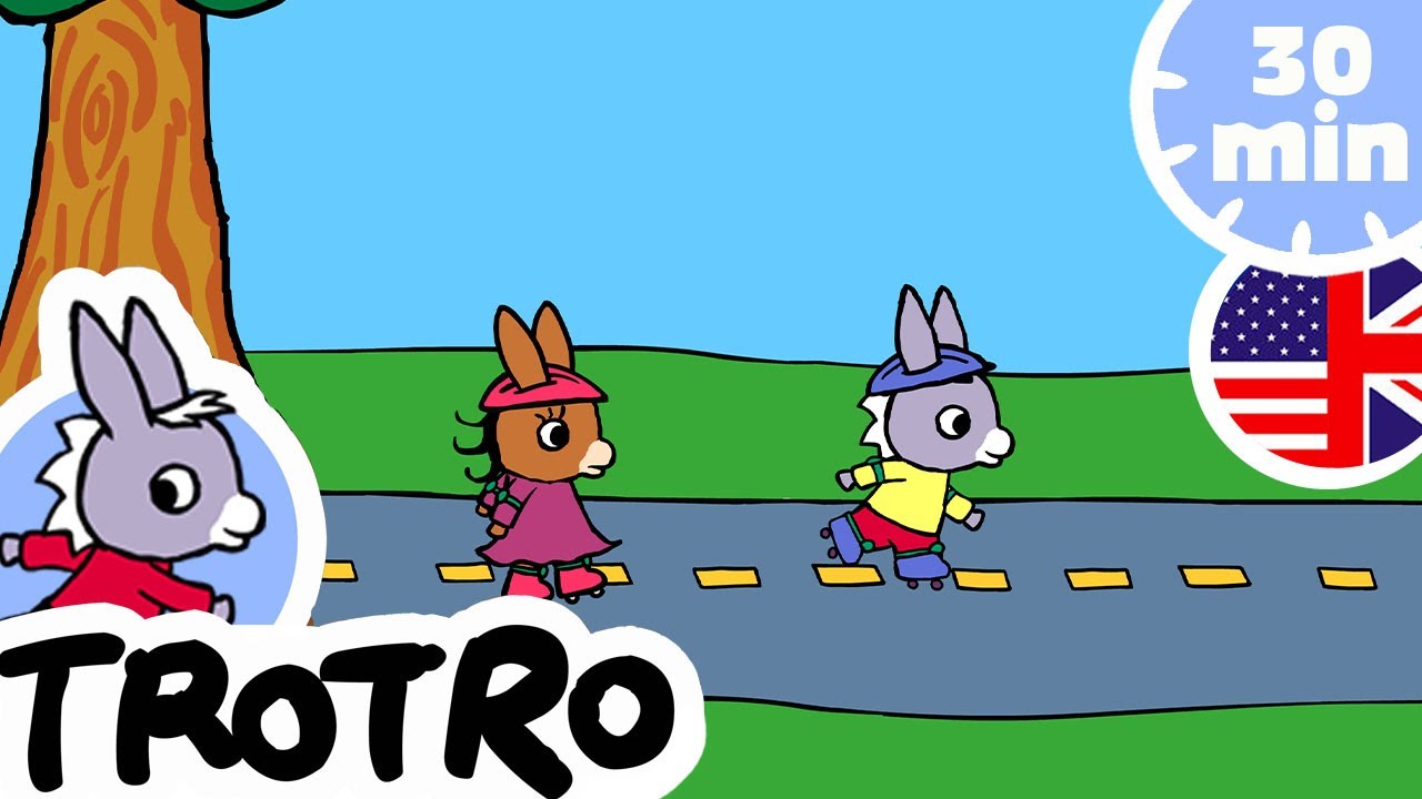 Trotro learns to do everything on his own! - Animation For Kids