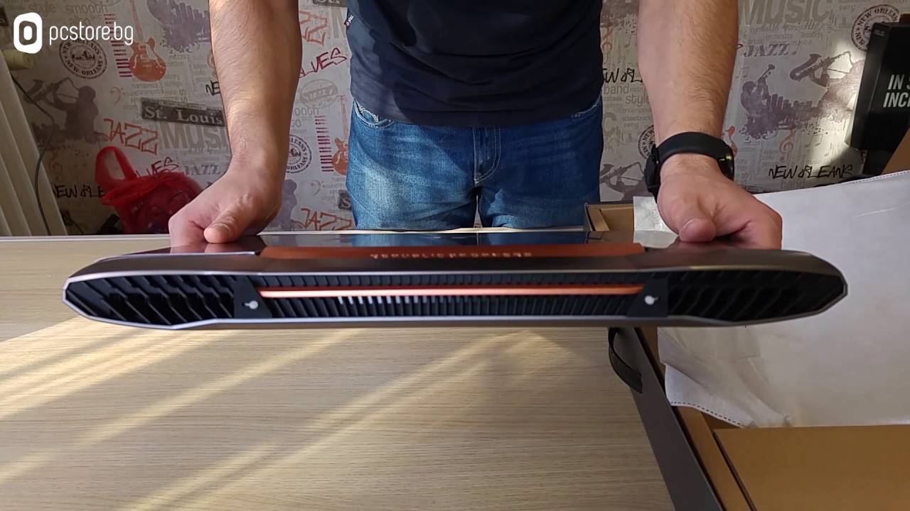 Asus G752 Unboxing