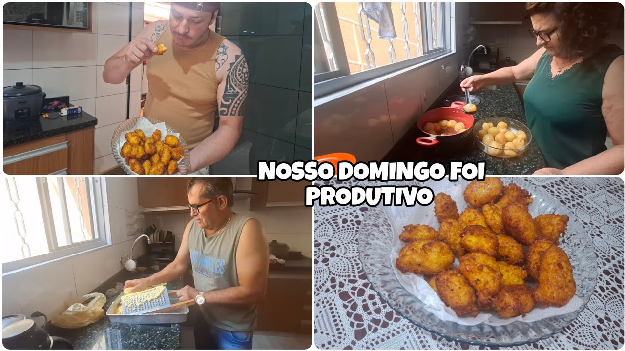 FIZ DOCÊ DE PÊSSEGO / TBM FIZ BOLINHO DE MILHO VERDE 😋😋😋😋😋