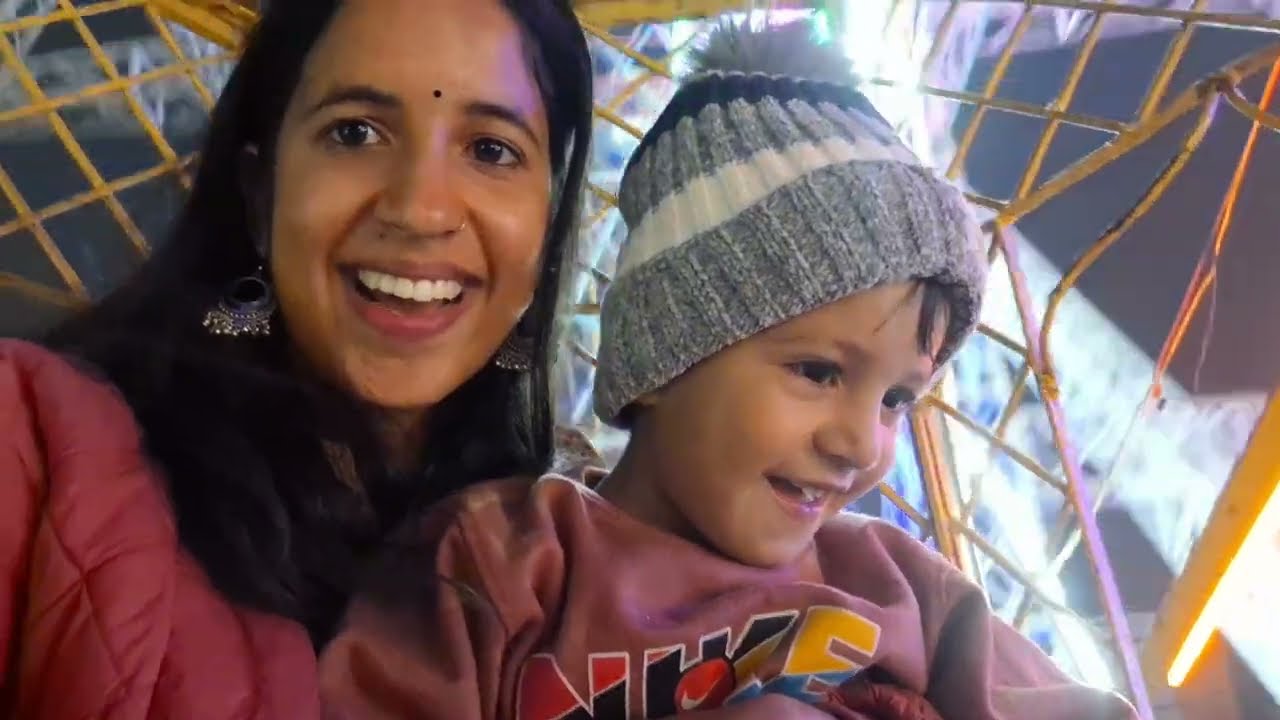 Jhansi Mohotsav mai Daksh ko itna bada Jhula jhulaya😳