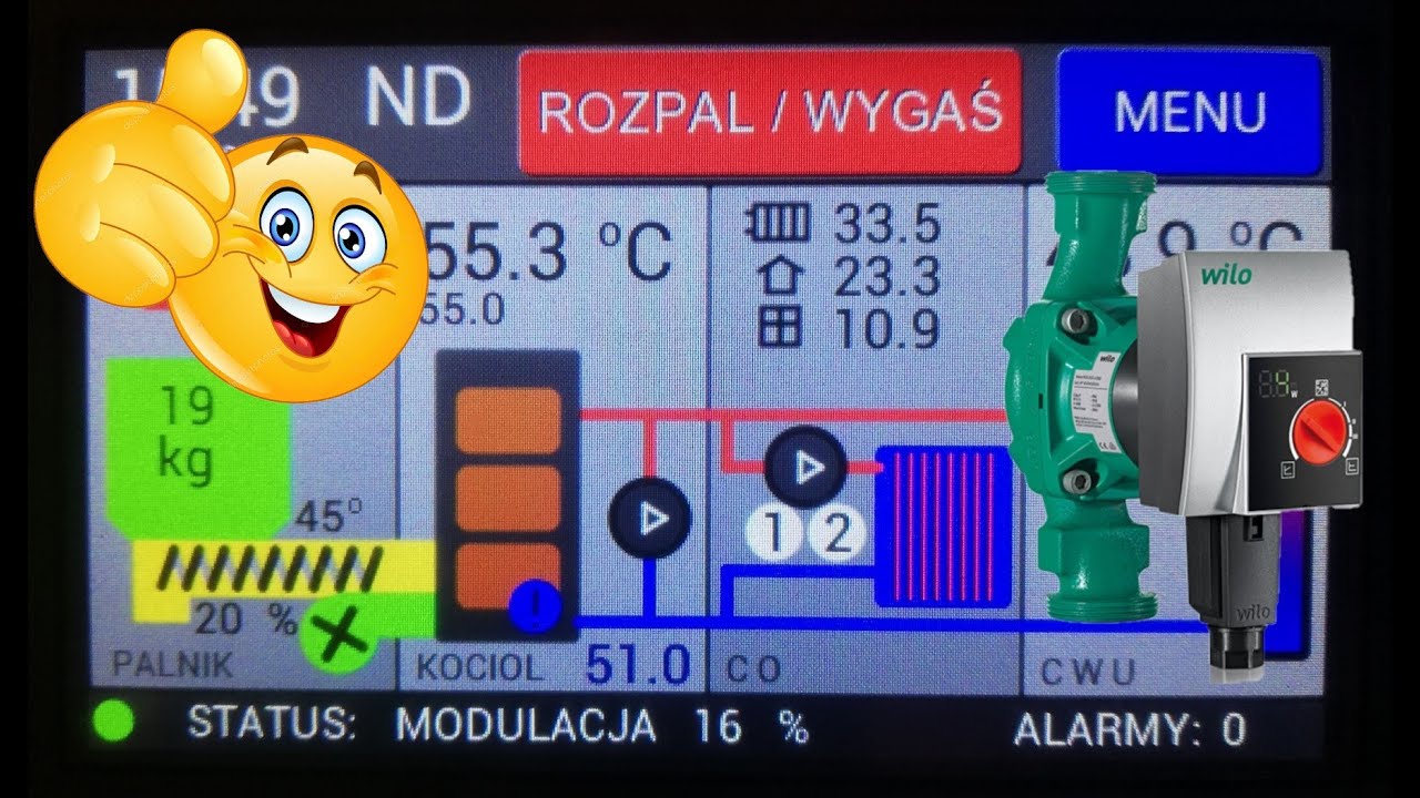 POMPA KOTŁOWA - Sterownik Timel SKZP 02