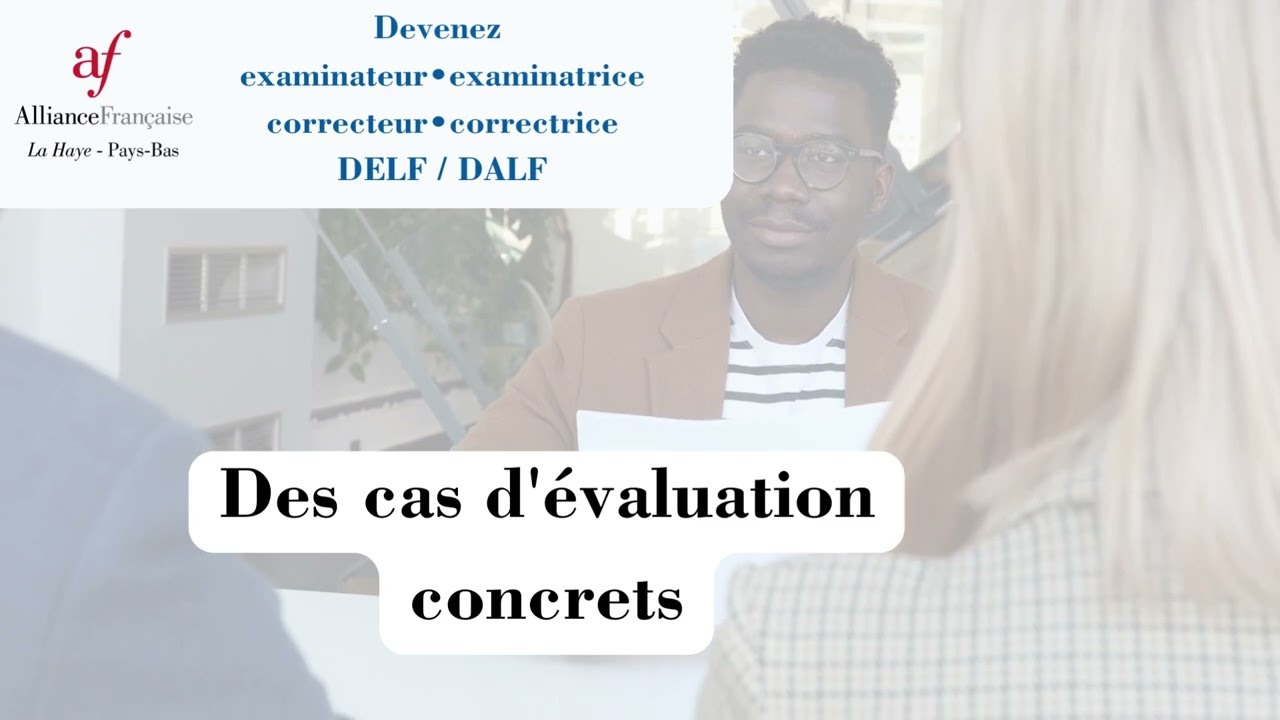 Devenez examinateur correcteur DELF DALF 1