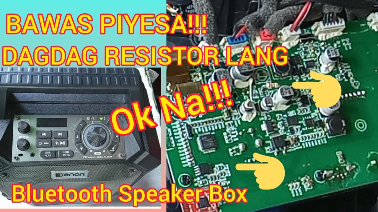 Bluetooth Speaker Box  XENON NO Display /NO Sound Repair