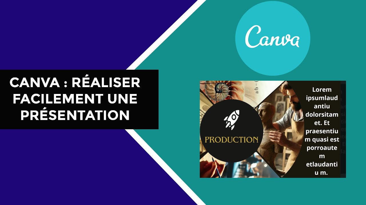 Canva : Réaliser facilement une présentation