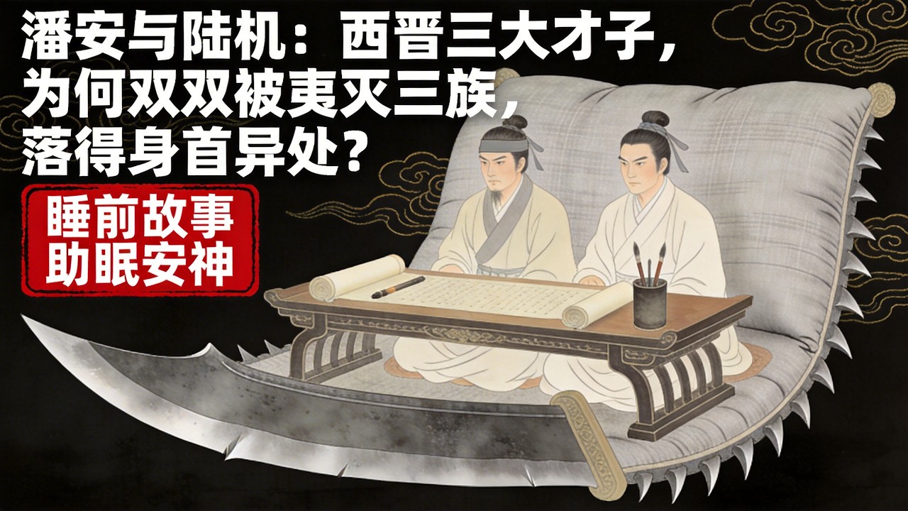潘安与陆机：西晋三大才子，为何双双被夷灭三族，落得身首异处？