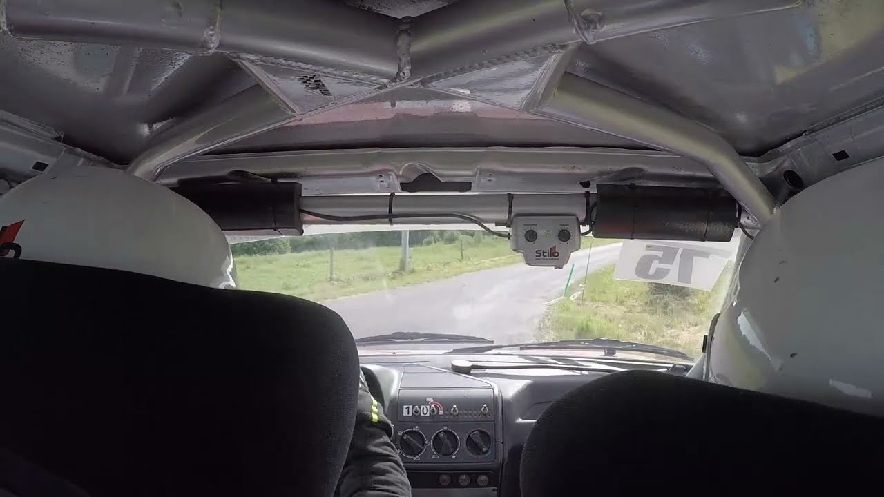RALLYE VAL DE SEVRE 2025 ES1 LA MOUSSAUDIERE GENTILHOMME-MARTIN 205 RALLYE N1