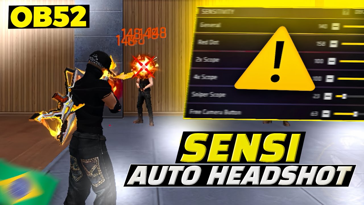 OB52 Secret DPI + Best Sensitivity For Only Headshot⚙️ 2GB-3GB-4GB-6GB-8GB-12GB RAM | IRFAN H4X 
