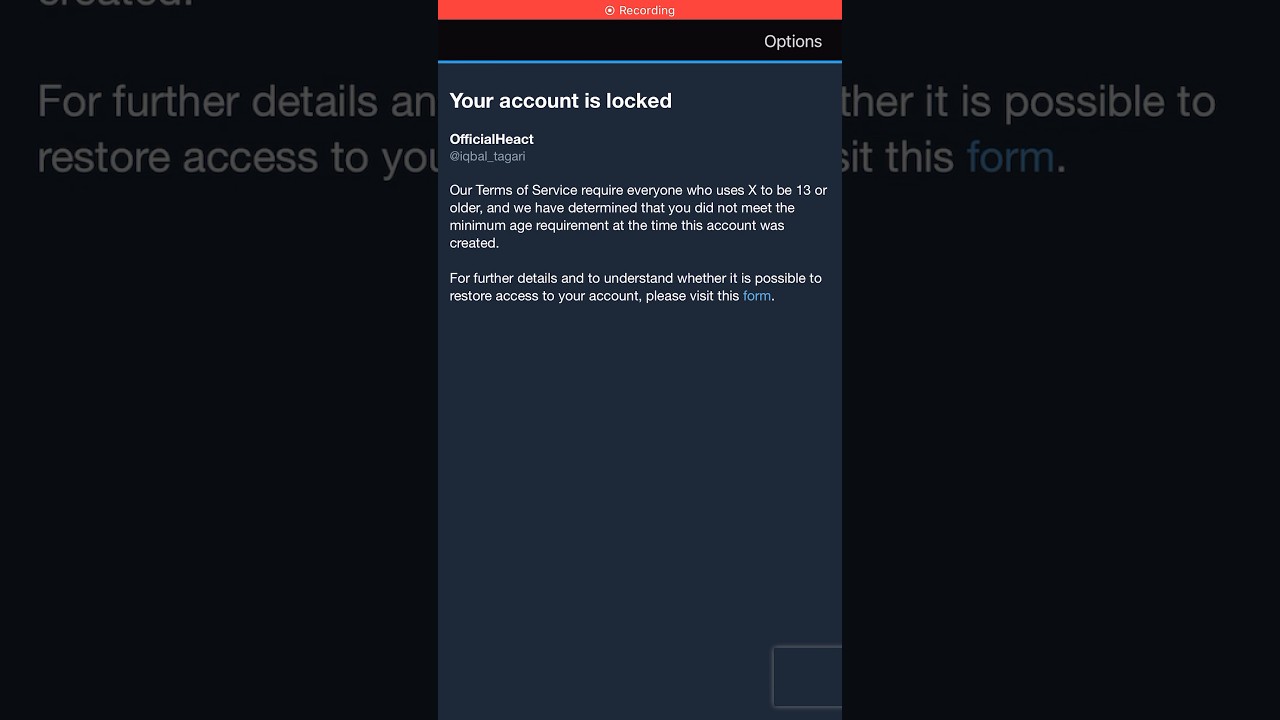 My X(Twitter) Account got locked out.