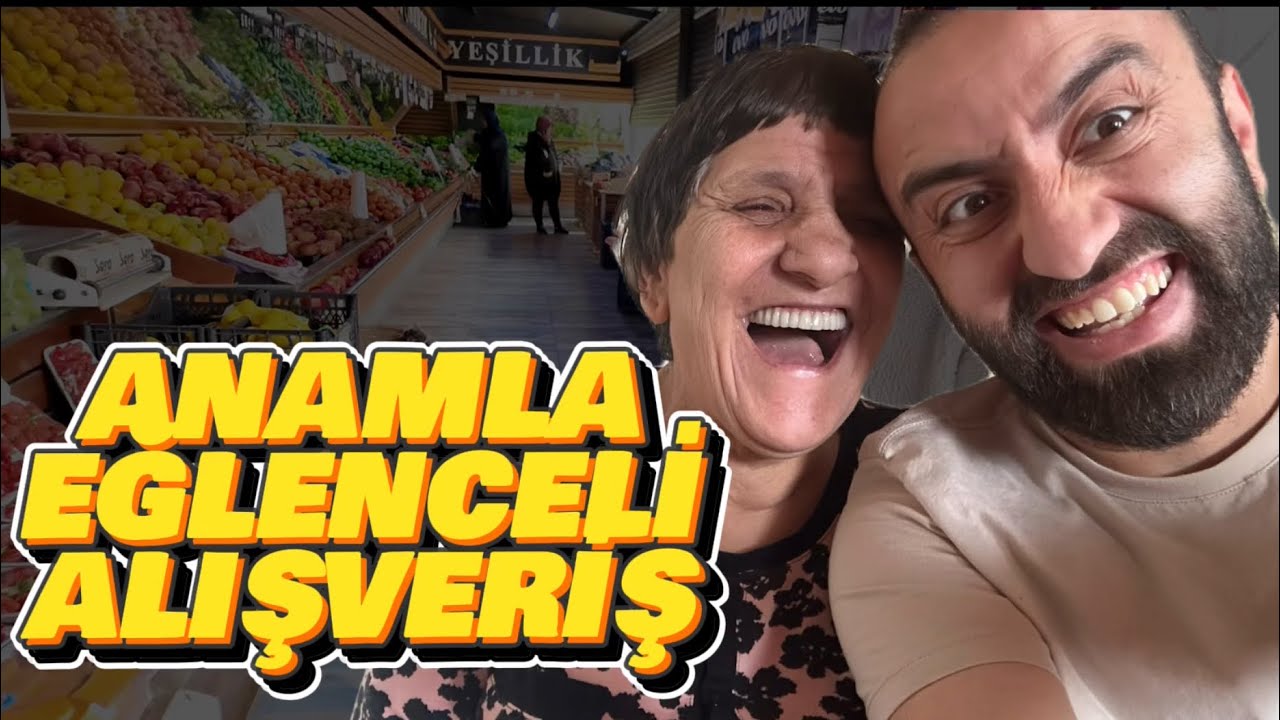 Anamla alışveriş ve akşam yemeği yaptık 👌👨‍🍳
