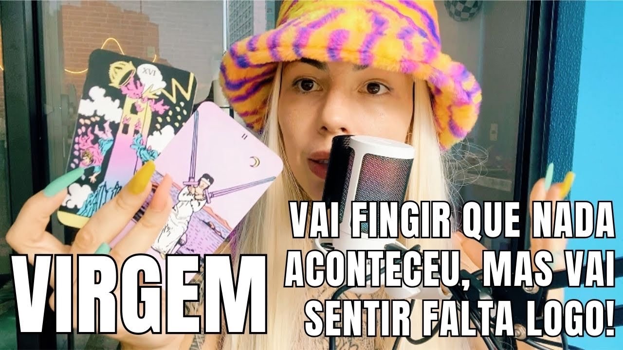 VIRGEM 💖 VAI FINGIR QUE NADA ACONTECEU 💖 TRIÂNGULOS 👀💖