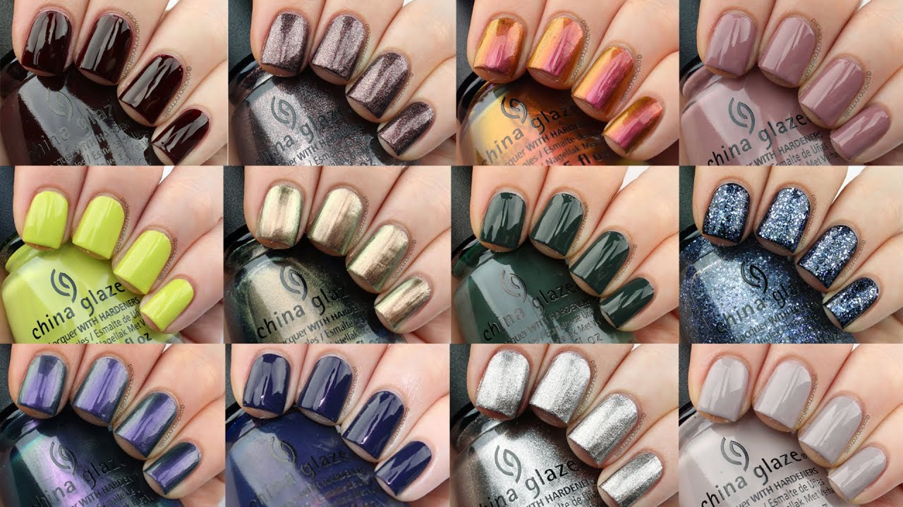 China Glaze The Great Outdoors Collection Swatches | Fall 2015