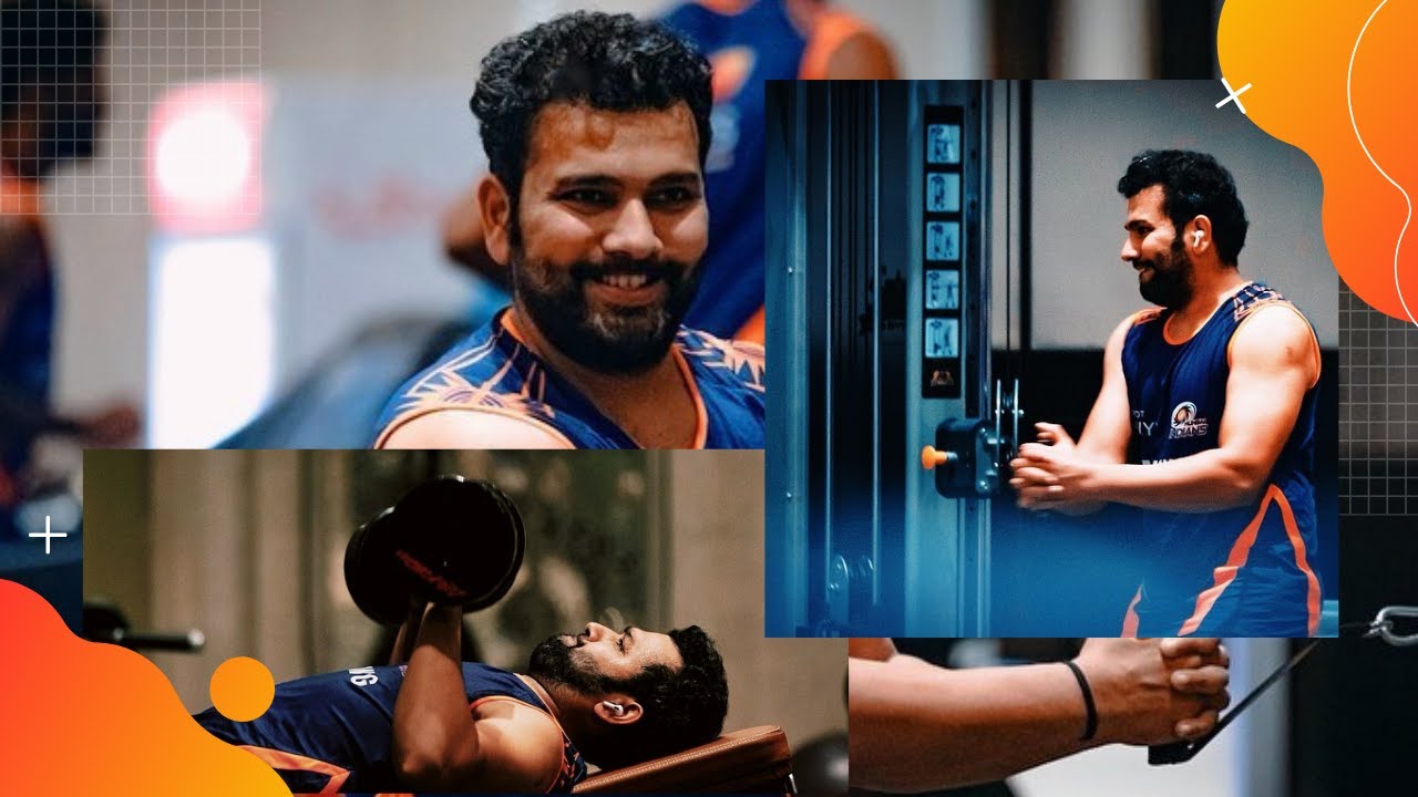 Rohit sharma workout in gym|rohit sharma workout videos|rohit sharma fitness video|