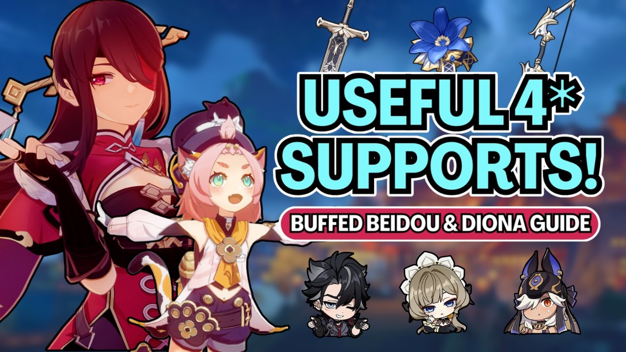 EVERYTHING You Need to Know About the Newly Buffed Beidou & Diona in 7 Minutes!