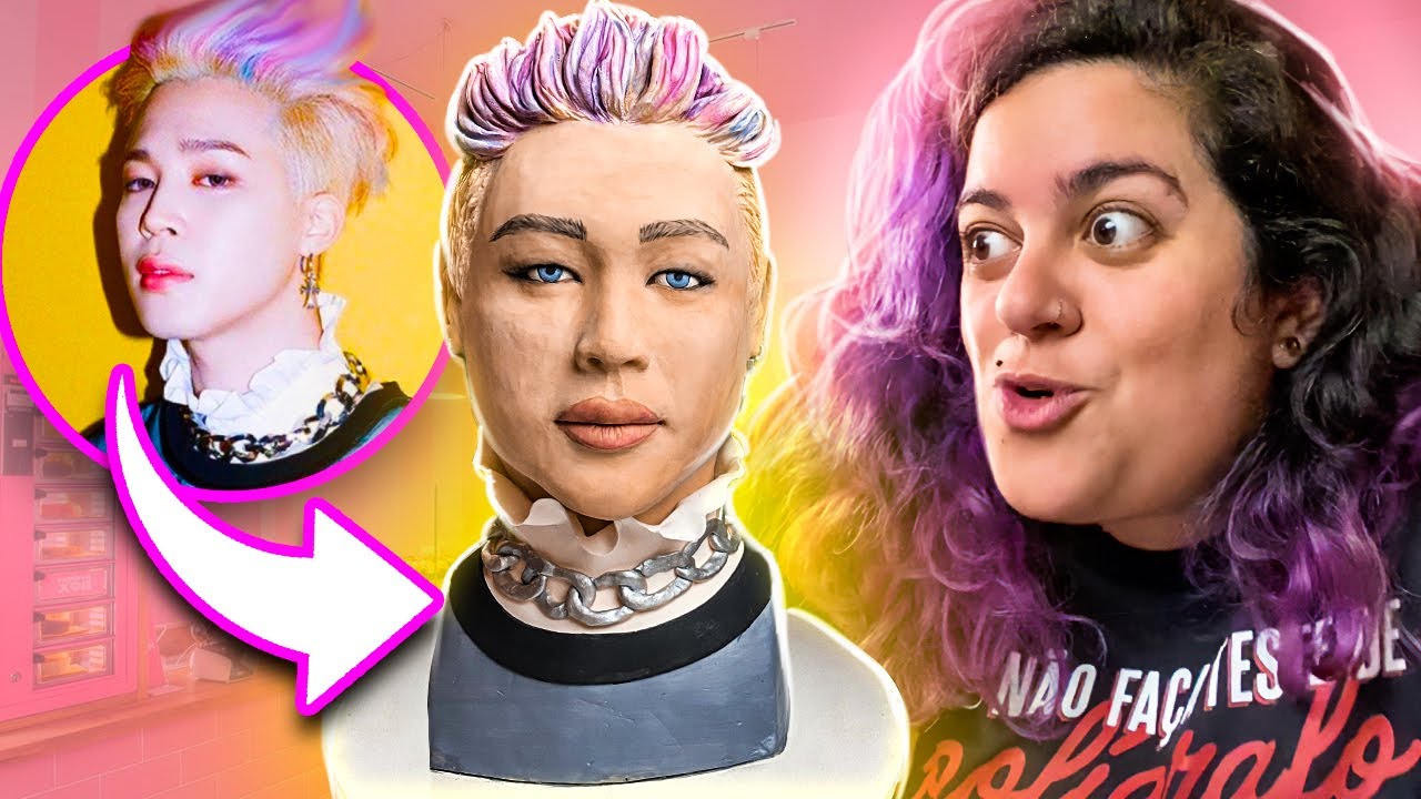 GANHEI UM BOLO REALISTA DO JIMIN (BTS) 😱- Nunca Te Pedi Nada