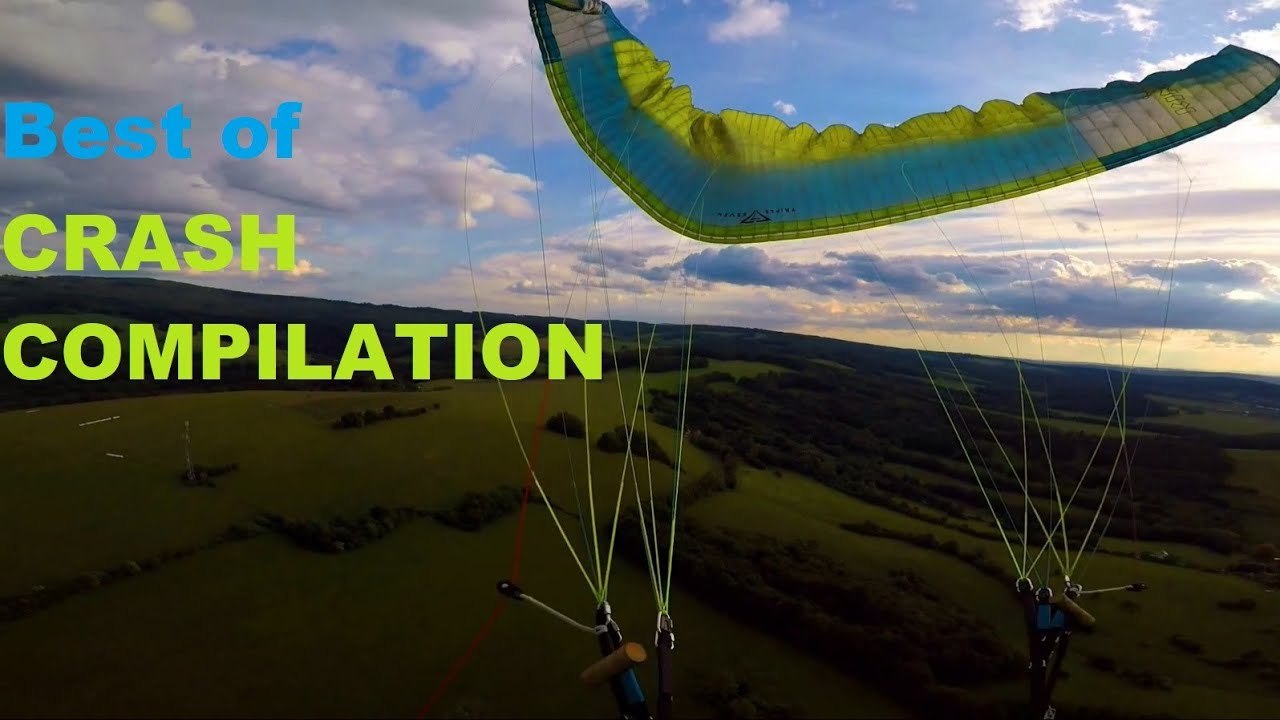 Paragliding GONE WRONG/Best of my crashes and trouble situations