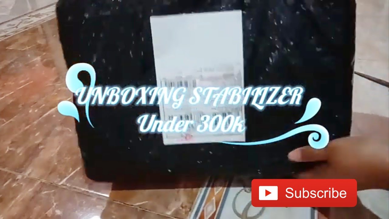 SHOPEE HAUL - UNBOXING STABILIZER UNDER 300k || MURAH BANGET!!!