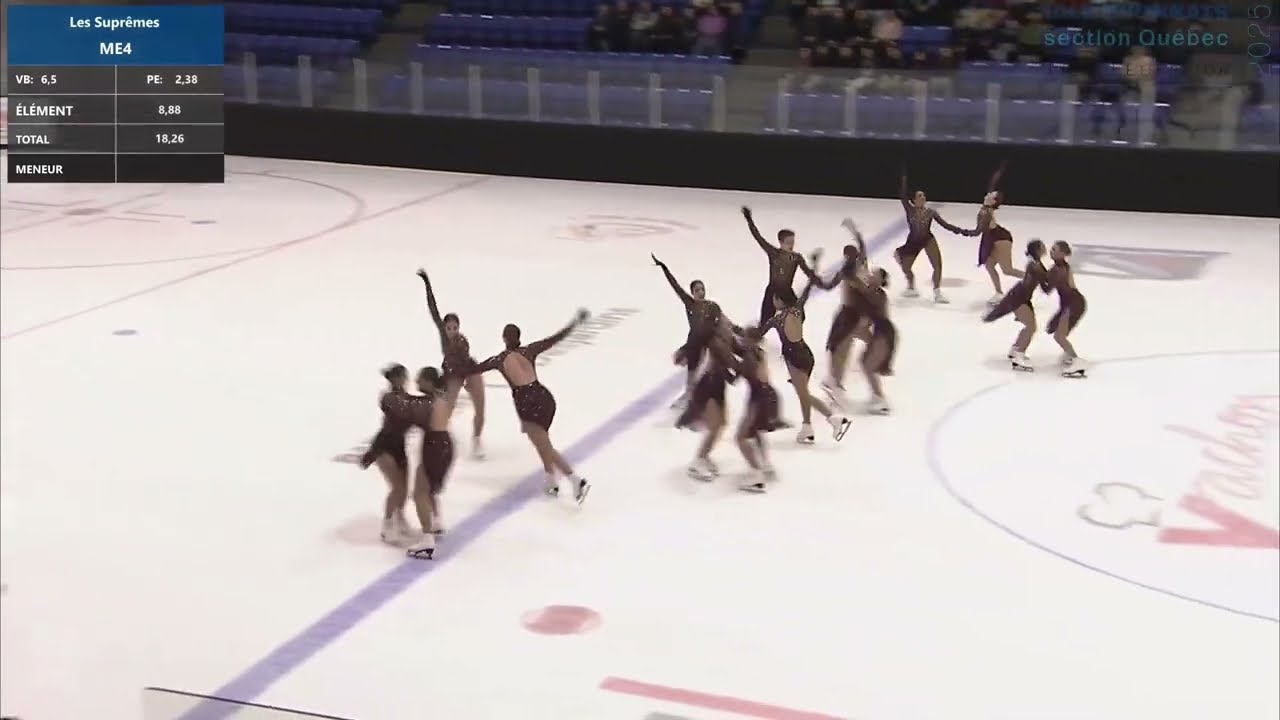 Les Supremes Senior FS Championnats de la section Quebec 2024-25