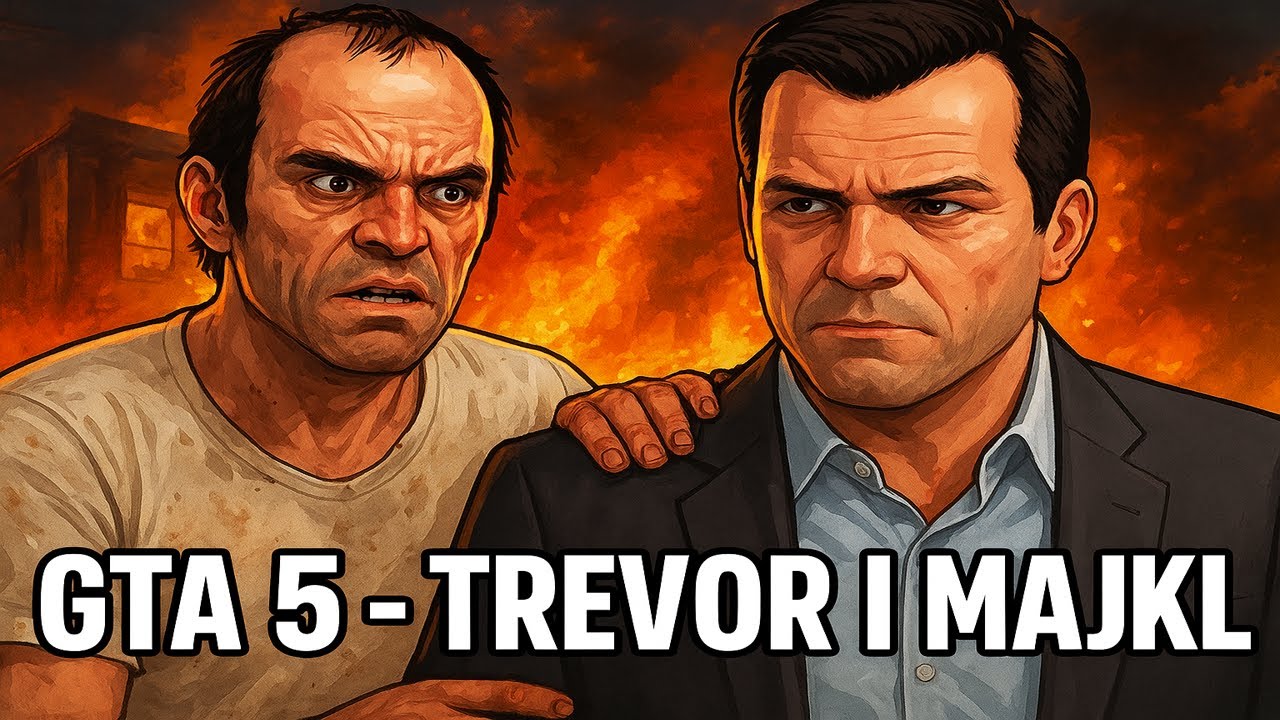 GTA V - Trevor i Majkl haos pocinje