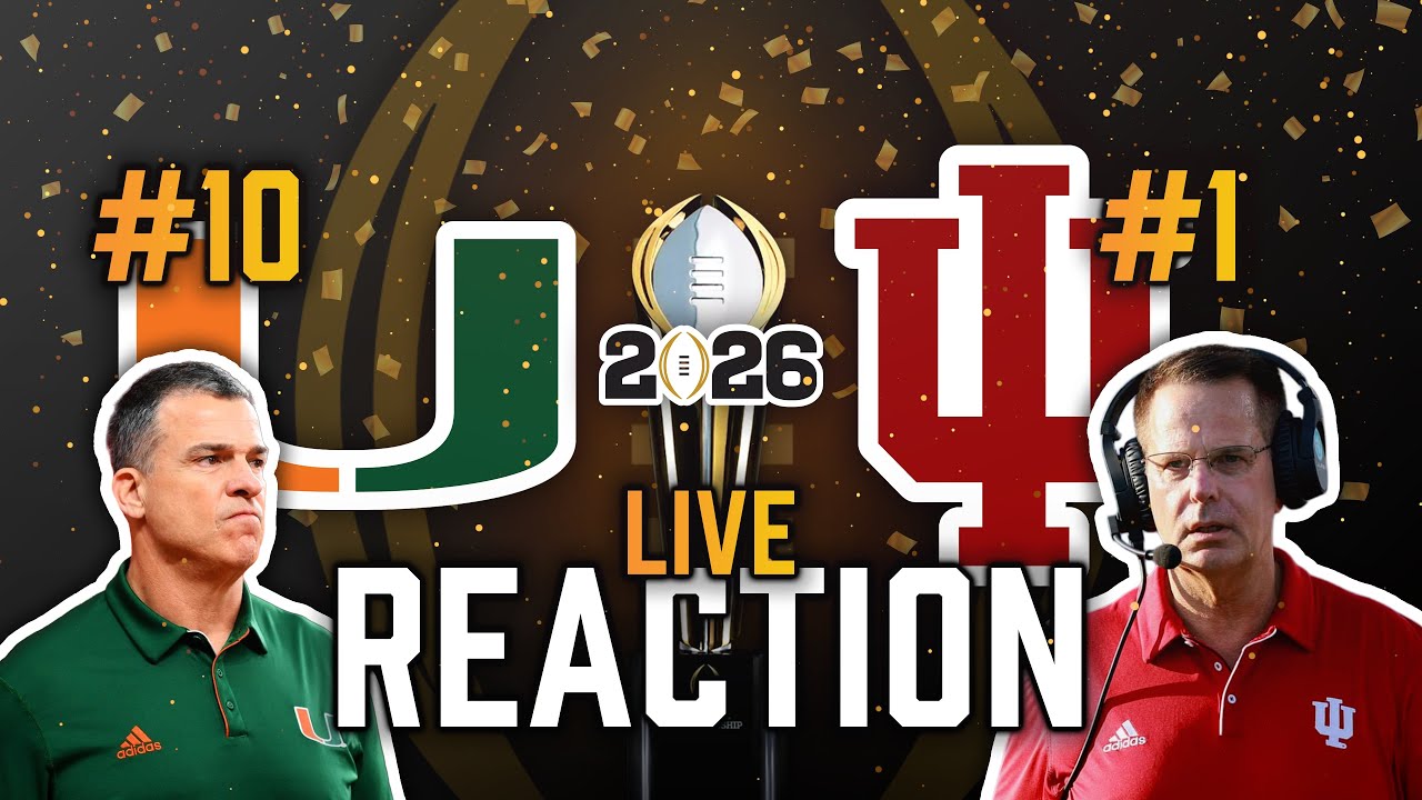 Miami vs Indiana National Championship Game Live