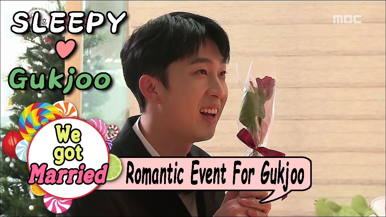 [We got Married4] 우리 결혼했어요 - SLEEPY ♥ Guk Ju having a romantic event! 20170114