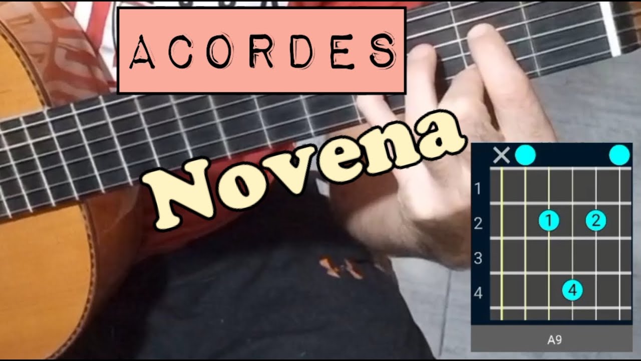Que son los acordes de novena y como se arman en la guitarra