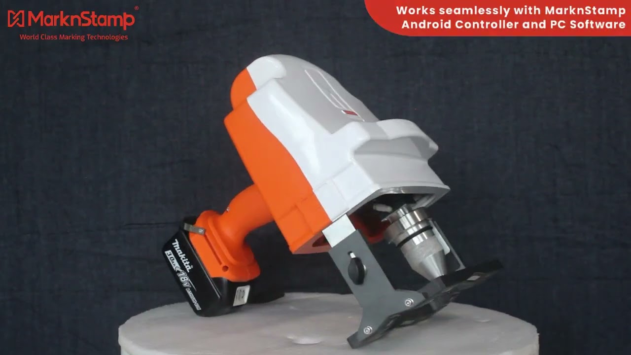 MarknStamp MNSBP-145 Pneumatic Dot Pin Marking Machine | High-Speed Industrial Marking Solution