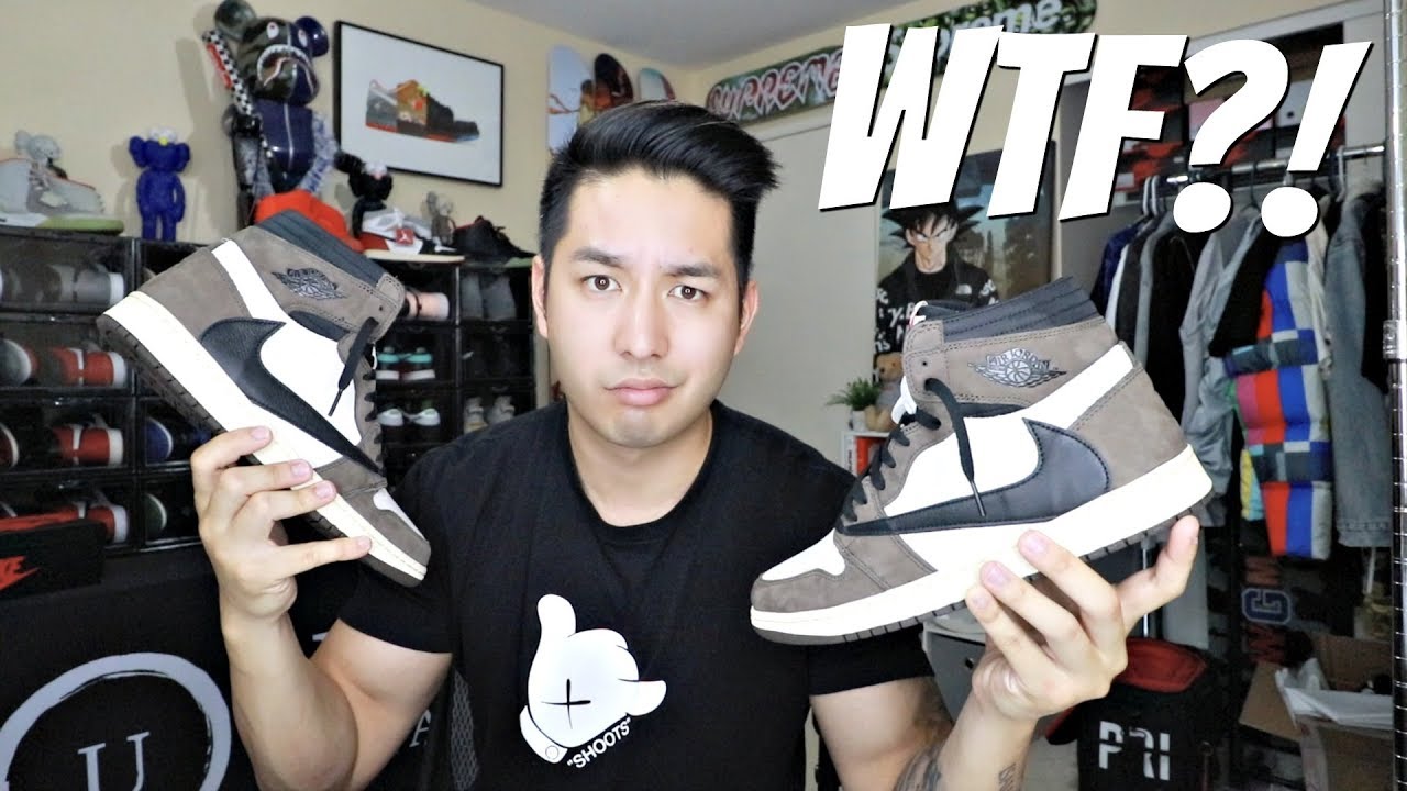 WHAT IS GOING ON WITH THE JORDAN 1 TRAVIS SCOTT?!