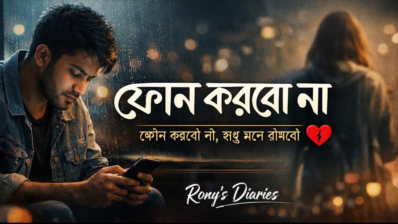 ফোন করবো না।। Phone Korbo Na ।।Rony's Diaries 