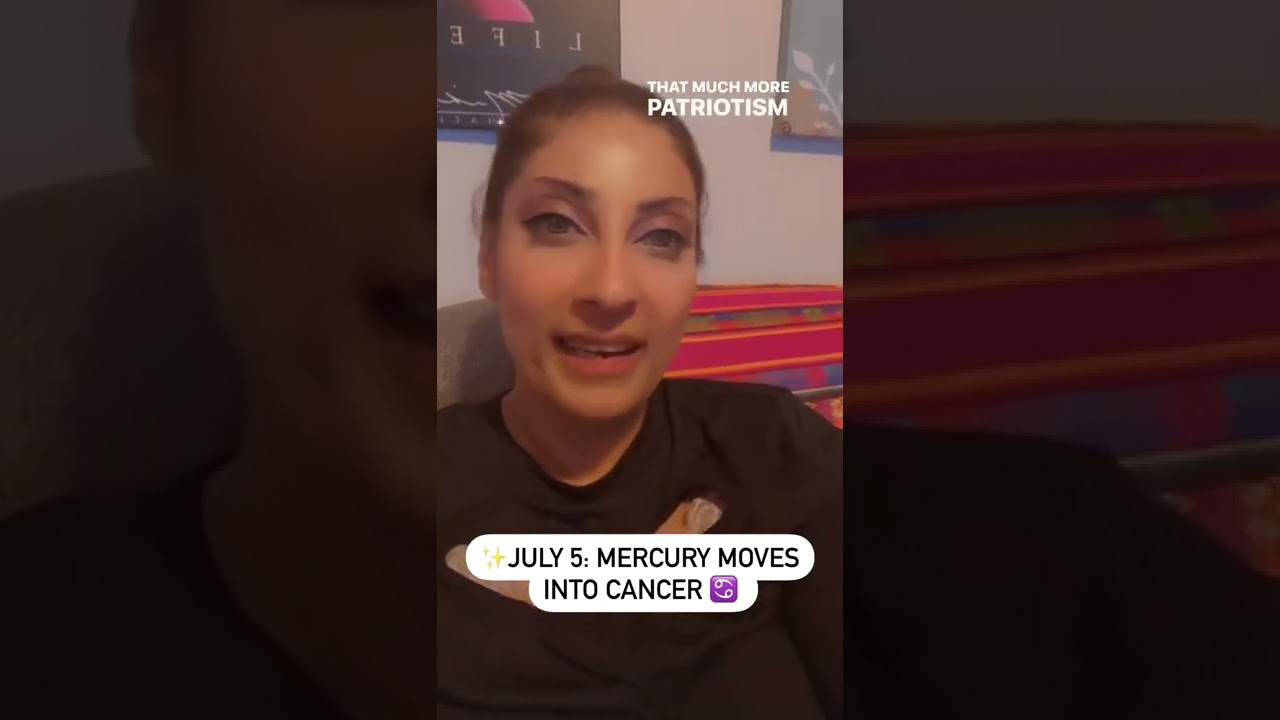 ⚡️MERCURY INTO CANCER ♋️ Astrology Horoscope
