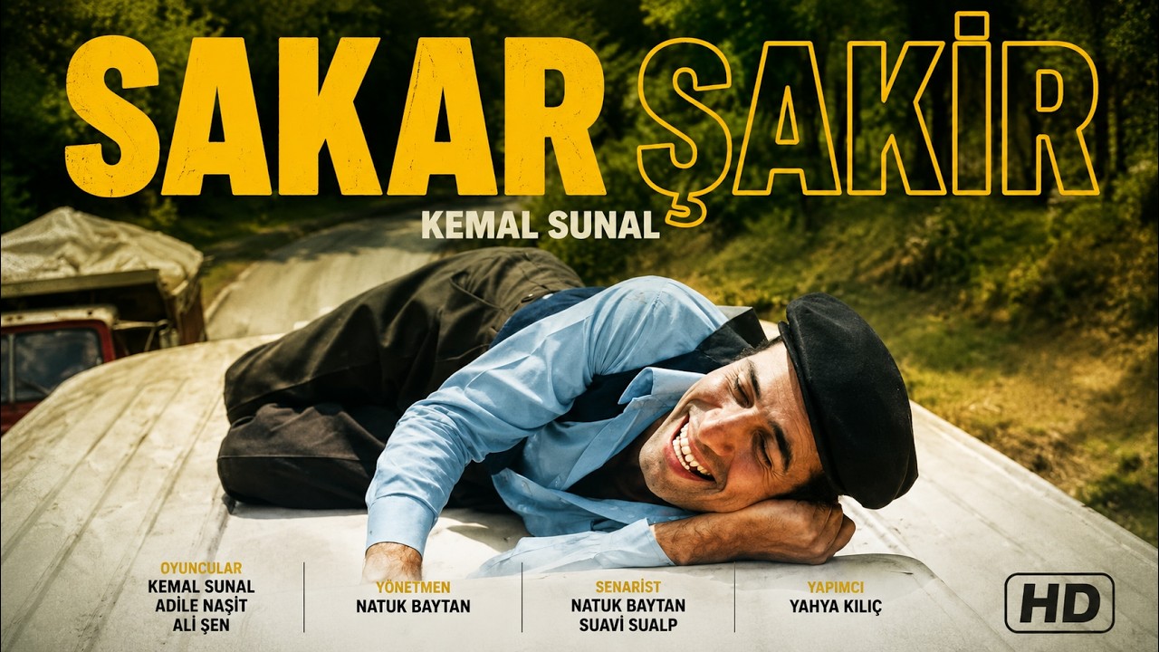 Sakar Şakir Türk Filmi | 4K ULTRA HD | KEMAL SUNAL
