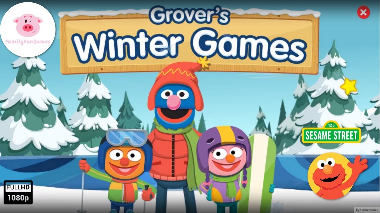 Sesame Street - Grover's Winter Games