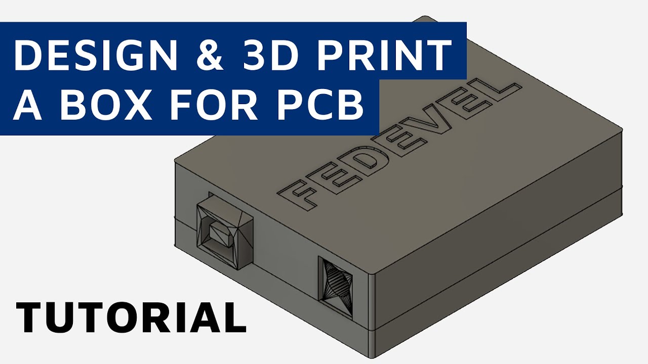 How To Build Your Own Box for a PCB Board (Using Free Fusion 360 Software) -  Step By Step Tutorial