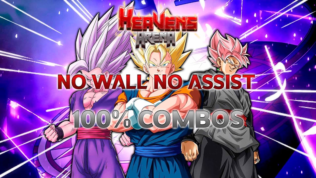 No assist no wall 100% combos (Heavens Arena) [ROBLOX]