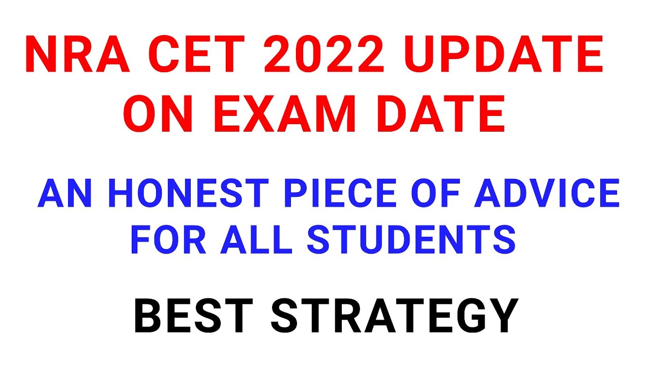 NRA CET UPDATE 23 MAY 2022/NRA CET EXAM DATE 2022/NRA CET LATEST NEWS/NRA CET SYLLABUS 2022/NRA CET