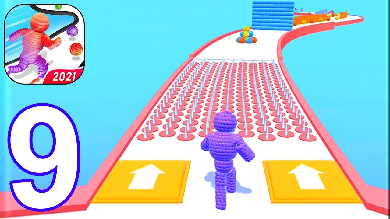 Rope-Man Run - Gameplay Part 9 All Levels 42-50 New Update (Android, iOS) #9