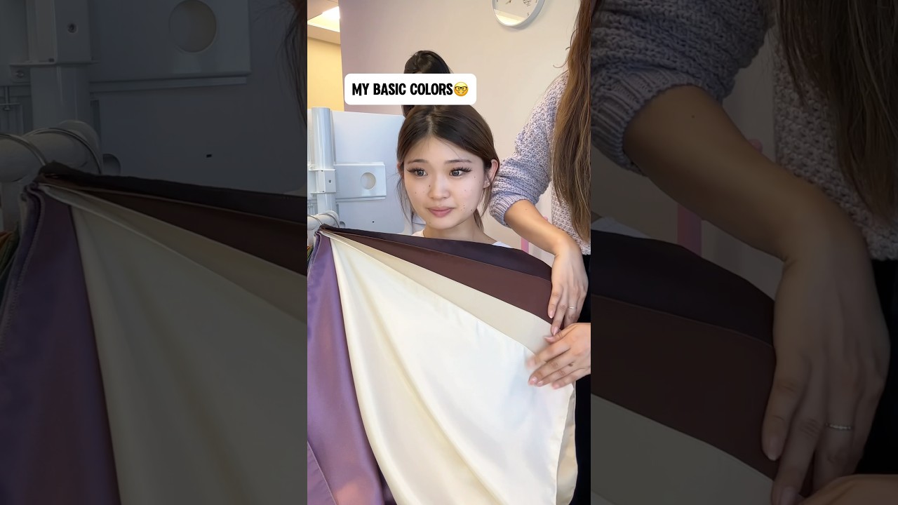 Get my personal color analysis done with me in LA🥰🤍 