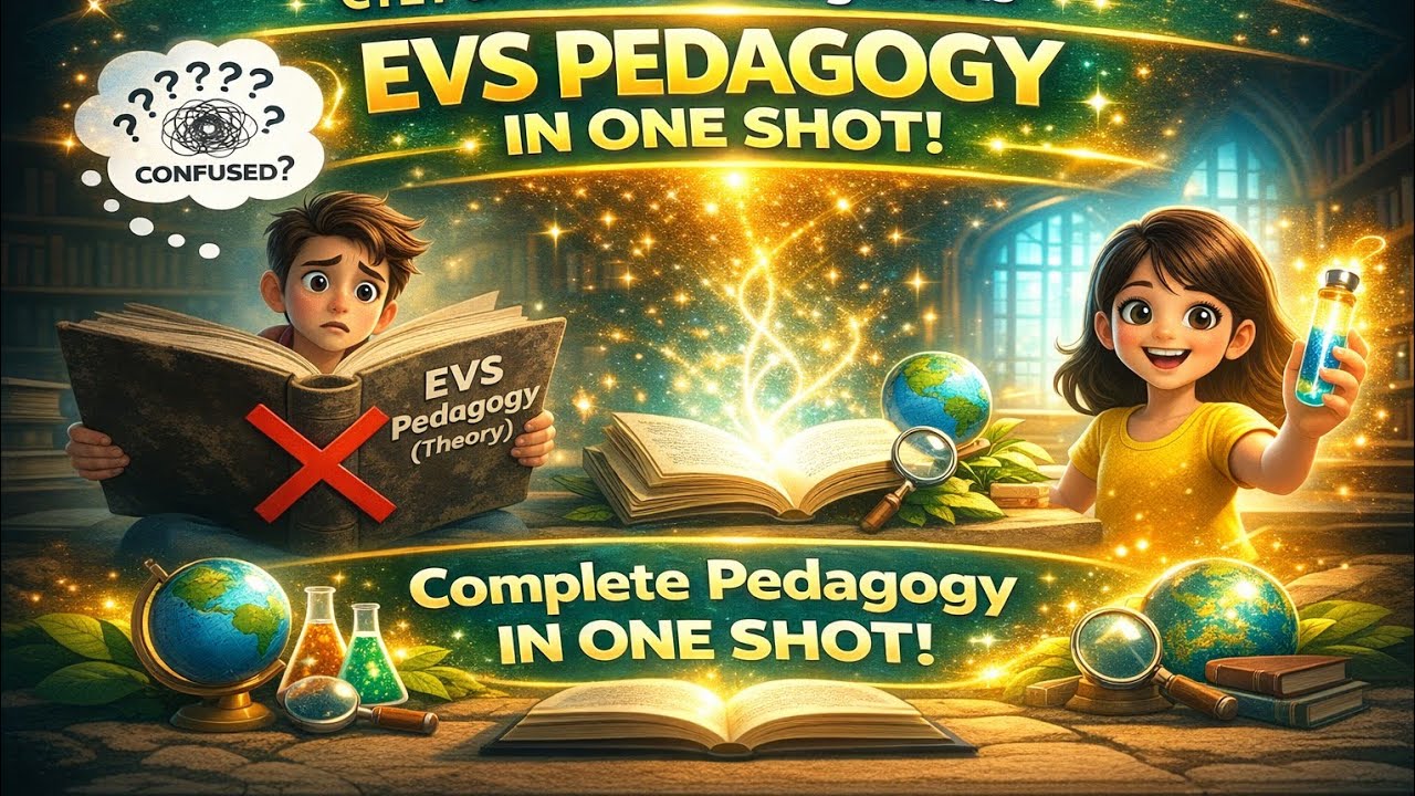 CTET FEB 2026 - EVS COMPLETE PEDAGOGY | #CTET2026 #CTET #pedagogy  #CTETEVS #evspedagogy #studytips 