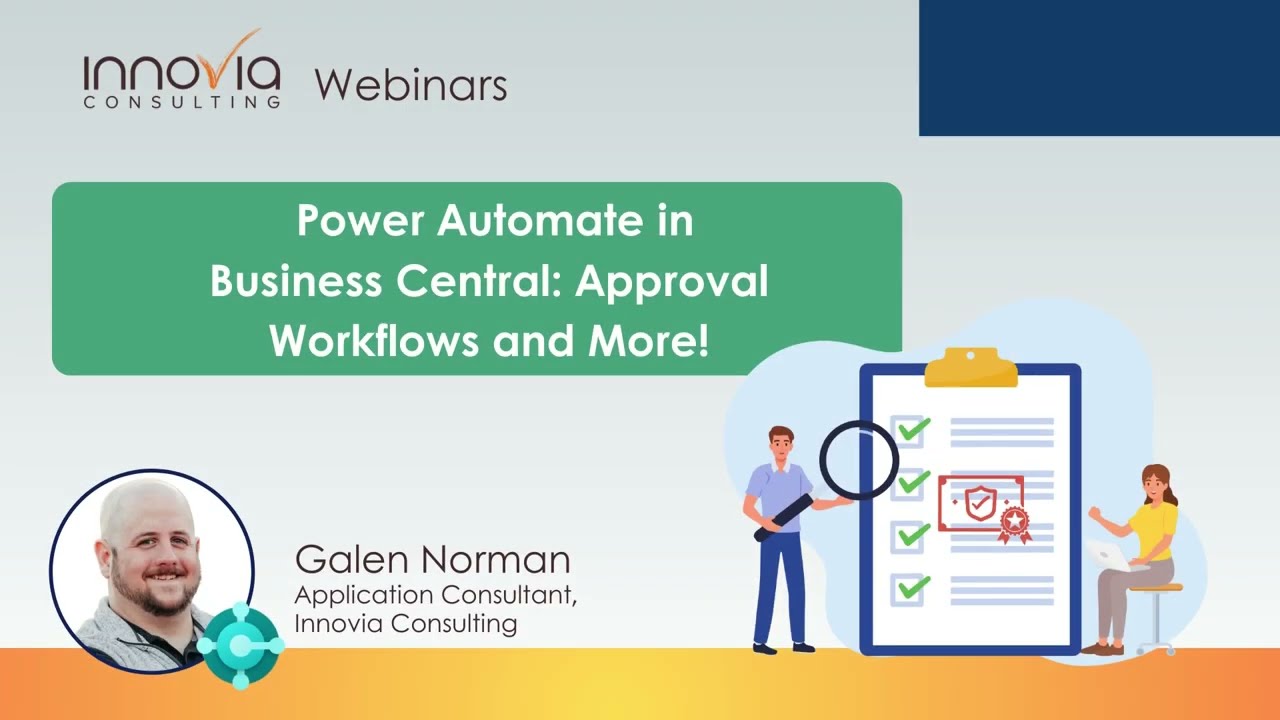 Power Automate in Business Central   Approval Workflows and More